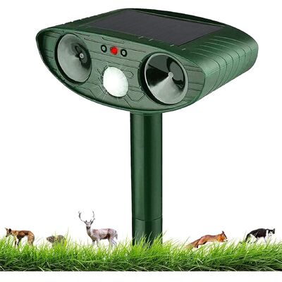 SANS MARQUE Répulsif Chat Ultrason, Repulsif Chat Solaire & Répulsif Ultrason Anti Rongeurs Étanche, Repulsif Chat Exterieur Avec Détecteur De Mouvement Pour Anti Chats Chiens Souris Animaux Sauvages - Publicité SANS MARQUE Répulsif Chat Ultrason, Repulsif Chat Solaire & Répulsif Ultrason Anti Rongeurs Étanche, Repulsif Chat Exterieur Avec Détecteur De Mouvement Pour Anti Chats Chiens Souris Animaux Sauvages - Publicité