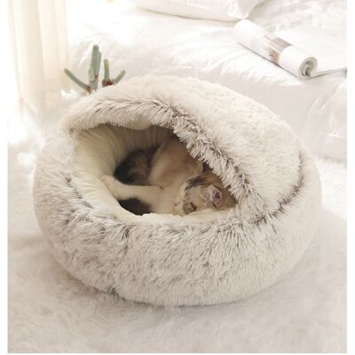 Melissa Keyoung – Lit Rond Pour Chien Et Chat 50x50cm – Housse Lavable En Fausse Fourrure – Base Antidérapante – Confort Optimal Pour Animaux De Compagnie - Publicité Melissa Keyoung – Lit Rond Pour Chien Et Chat 50x50cm – Housse Lavable En Fausse Fourrure – Base Antidérapante – Confort Optimal Pour Animaux De Compagnie - Publicité