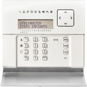 ELKRON Clavier Avec Écran Lcd Et Lecteur Proximité Pour Centrales Série Mp3000 - Urmet Kp3000d-p - Publicité ELKRON Clavier Avec Écran Lcd Et Lecteur Proximité Pour Centrales Série Mp3000 - Urmet Kp3000d-p - Publicité