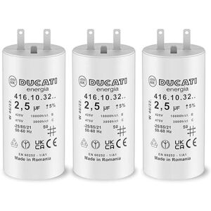 VOLET TECH Condensateur 2,8 Uf Pour Volet Roulant Somfy, Simu, Nice - Réparation Pour Moteur De Haute Qualité 6nm À 8nm - Condensateur Avec Cosses Faston 2,8mm Pour Moteur De Volet Et Store - 10 000 Heures (3) - Publicité VOLET TECH Condensateur 2,8 Uf Pour Volet Roulant Somfy, Simu, Nice - Réparation Pour Moteur De Haute Qualité 6nm À 8nm - Condensateur Avec Cosses Faston 2,8mm Pour Moteur De Volet Et Store - 10 000 Heures (3) - Publicité