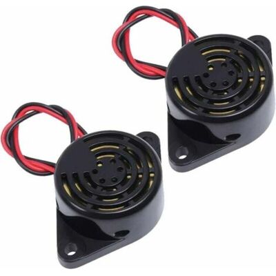 ABYSSE Sfm-27 Dc3-24v 10 Pcs Buzzer Alarme Bip Électronique Bip Buzzer Actif Piezo Buzzer 100db Tonalité Alarme Sonnerie Son Continu, Noir, 10pc - Publicité ABYSSE Sfm-27 Dc3-24v 10 Pcs Buzzer Alarme Bip Électronique Bip Buzzer Actif Piezo Buzzer 100db Tonalité Alarme Sonnerie Son Continu, Noir, 10pc - Publicité