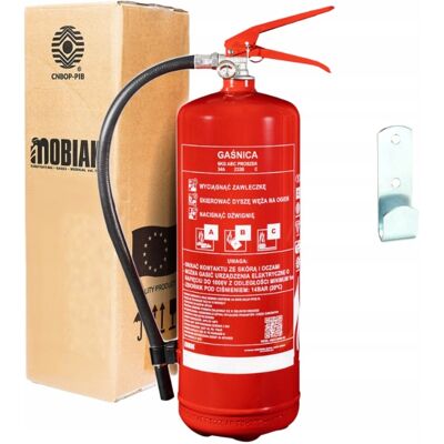 OEM Extincteur À Poudre Abc 6 Kg Gp-6x + Support De Suspension En Acier - Production 2025 - Publicité OEM Extincteur À Poudre Abc 6 Kg Gp-6x + Support De Suspension En Acier - Production 2025 - Publicité