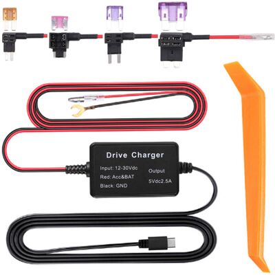 URSUS Jeffergarden Kit De Caméra De Tableau De Bord, Haute Sécurité, Surveillance 24h, Pour Caméra Miroir, Navigateur Gps, Détecteur De Radar, Type C - Publicité URSUS Jeffergarden Kit De Caméra De Tableau De Bord, Haute Sécurité, Surveillance 24h, Pour Caméra Miroir, Navigateur Gps, Détecteur De Radar, Type C - Publicité