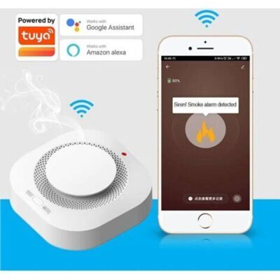 URSUS Alarme De Fumee A Domicile Detecteur De Fumee Tuya Intelligent Wifi Alarme Incendie Tuya - Publicité URSUS Alarme De Fumee A Domicile Detecteur De Fumee Tuya Intelligent Wifi Alarme Incendie Tuya - Publicité
