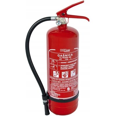 OEM Extincteur À Poudre Boxmet Gp-4x Abc 2025 De 4 Kg + Support Gratuit - Publicité OEM Extincteur À Poudre Boxmet Gp-4x Abc 2025 De 4 Kg + Support Gratuit - Publicité