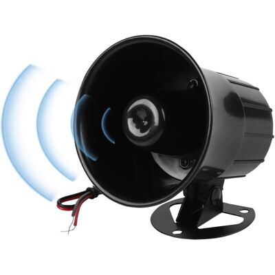 MOXIE 120db Dc 12v Haut-parleur De La Sirène D'Alarme, Avertisseur Sonore Sirène D'Alarme, Sirène D'Alarme À Haut-parleur Filaire, Klaxon De Sécurité Pour L'Intérieur Et L'Extérieur - Publicité MOXIE 120db Dc 12v Haut-parleur De La Sirène D'Alarme, Avertisseur Sonore Sirène D'Alarme, Sirène D'Alarme À Haut-parleur Filaire, Klaxon De Sécurité Pour L'Intérieur Et L'Extérieur - Publicité