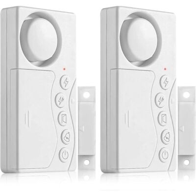 JUSCH 2pcs Alarme De Porte Et Fenêtre, Alarme De Porte De Congélateur, Alarmes De Porte De Réfrigérateur Avec Temporisation 3/15/30/60 Alarme De Porte Du Congélateur Pour Maison, Magasin, Enfants - Publicité JUSCH 2pcs Alarme De Porte Et Fenêtre, Alarme De Porte De Congélateur, Alarmes De Porte De Réfrigérateur Avec Temporisation 3/15/30/60 Alarme De Porte Du Congélateur Pour Maison, Magasin, Enfants - Publicité