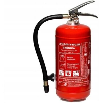 OEM Extincteur À Poudre Gp4 4 Kg Abc/e 1 Kv - Publicité OEM Extincteur À Poudre Gp4 4 Kg Abc/e 1 Kv - Publicité