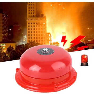 OEM Sonnette D'Incendie 100 Db, Cloche D'Alarme Incendie En Métal De 4 Pouces Carillon De Sécurité Sonnette De Sécurité Incendie Sonnette D'Alarme Incendie (220v)-dou - Publicité OEM Sonnette D'Incendie 100 Db, Cloche D'Alarme Incendie En Métal De 4 Pouces Carillon De Sécurité Sonnette De Sécurité Incendie Sonnette D'Alarme Incendie (220v)-dou - Publicité
