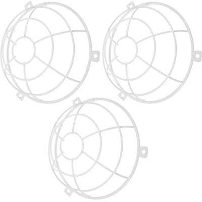 RYTTGOP Lot De 3 Protège-têtes Sprinklers En Métal Grille Pour Tête D'Arroseur Plafond Couvercle Protection Solide Compatible Extincteur Automatique Usage Sécurité Incendie - - Publicité RYTTGOP Lot De 3 Protège-têtes Sprinklers En Métal Grille Pour Tête D'Arroseur Plafond Couvercle Protection Solide Compatible Extincteur Automatique Usage Sécurité Incendie - - Publicité