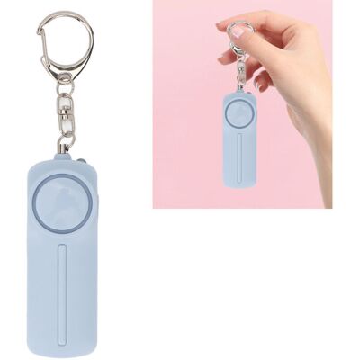 TOOLTEK Alarme D'Urgence Mini Porte-clés De Qualité Militaire Alarme De Sécurité Puissante 130 Db Avec Lampe De Poche Led Pour Femmes, Enfants, Personnes Âgées,bleu - Publicité TOOLTEK Alarme D'Urgence Mini Porte-clés De Qualité Militaire Alarme De Sécurité Puissante 130 Db Avec Lampe De Poche Led Pour Femmes, Enfants, Personnes Âgées,bleu - Publicité