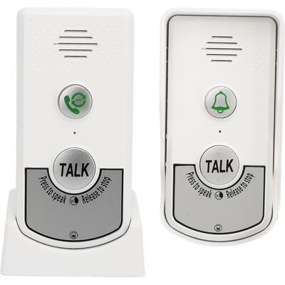 Sonnettes Interphones Sans Fil, Portée De 1000 M, Puce De Haute Qualité, Voix Blanche, Pour Maisons, Hôtels, Villas Et Usines.-aquaforge - Publicité Sonnettes Interphones Sans Fil, Portée De 1000 M, Puce De Haute Qualité, Voix Blanche, Pour Maisons, Hôtels, Villas Et Usines.-aquaforge - Publicité