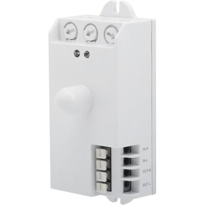 MRTRS Interrupteur À Induction Micro-ondes, Accessoires De Commande En Pvc Blanc Pur Tdl-1913 5,8 Ghz Ac85-250 V - Publicité MRTRS Interrupteur À Induction Micro-ondes, Accessoires De Commande En Pvc Blanc Pur Tdl-1913 5,8 Ghz Ac85-250 V - Publicité