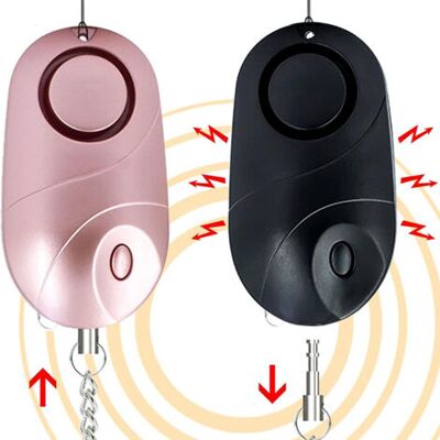 OEM Sirène D'Alarme Personnelle 130 Db – Alarme De Poche Avec Lampe Led – Sécurité Pour Enfants, Femmes Et Personnes Âgées - Publicité OEM Sirène D'Alarme Personnelle 130 Db – Alarme De Poche Avec Lampe Led – Sécurité Pour Enfants, Femmes Et Personnes Âgées - Publicité