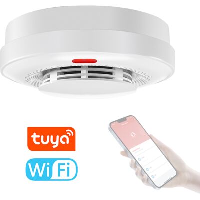 OEM Détecteur De Fumée Wi-fi Tuya, Alarme Sonore, Capteur Incendie, Application Mobile, Alerte Distance, Annulation Alarme - Publicité OEM Détecteur De Fumée Wi-fi Tuya, Alarme Sonore, Capteur Incendie, Application Mobile, Alerte Distance, Annulation Alarme - Publicité