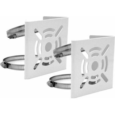 ABYSSE Support De Poteau Vertical Universel Pour Caméras De Sécurité, Supports D'Angle En Métal Robuste Avec Boucles, Pour Caméras De Vidéosurveillance (paquet De 2 Petites Tailles) - Publicité ABYSSE Support De Poteau Vertical Universel Pour Caméras De Sécurité, Supports D'Angle En Métal Robuste Avec Boucles, Pour Caméras De Vidéosurveillance (paquet De 2 Petites Tailles) - Publicité
