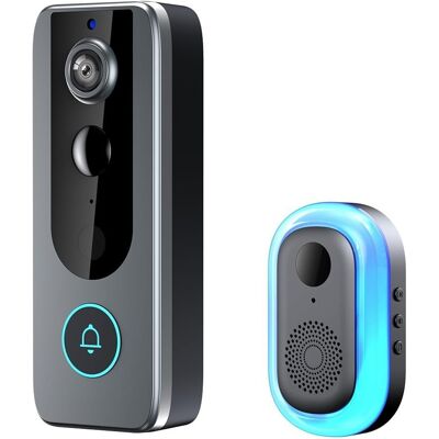 NONAME Sonnette Wifi Intelligente, Caméra De Sécurité, Audio Bidirectionnel, Détection De Mouvement, Étanchéité Ip65 - Publicité NONAME Sonnette Wifi Intelligente, Caméra De Sécurité, Audio Bidirectionnel, Détection De Mouvement, Étanchéité Ip65 - Publicité