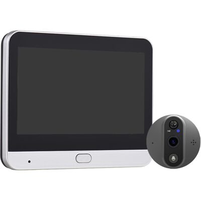 OEM Sonnette Vidéo Wifi 3mp Pour Appartement, Caméra De Judas Avec Écran 4,3 Pouces, Application Smart Life/tuya, Détection De Mouvement Pir 1080p, Alarme, Audio Bidirectionnel. Publicité OEM Sonnette Vidéo Wifi 3mp Pour Appartement, Caméra De Judas Avec Écran 4,3 Pouces, Application Smart Life/tuya, Détection De Mouvement Pir 1080p, Alarme, Audio Bidirectionnel. Publicité