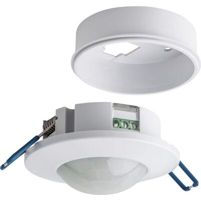 MOXIE Détecteur De Mouvement Intérieur, Montage Encastré Et En Saillie Au Plafond, Programmable, Capteur Infrarouge, 6m / 360°, Led Adapté, Max. 1200w/ 500w(2 Pcs) - Publicité MOXIE Détecteur De Mouvement Intérieur, Montage Encastré Et En Saillie Au Plafond, Programmable, Capteur Infrarouge, 6m / 360°, Led Adapté, Max. 1200w/ 500w(2 Pcs) - Publicité