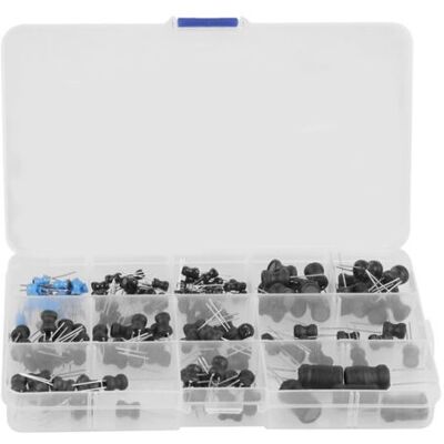 ABYSSE Kit Assorti De 145 Inductances De Starter 10uh-10mh 12 Valeurs - Publicité ABYSSE Kit Assorti De 145 Inductances De Starter 10uh-10mh 12 Valeurs - Publicité