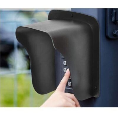 ENLENK Couvercle Métallique Étanche Pour Sonnette, Serrure De Porte, Interphone, Protection Sonnette Exterieur Pluie Protège L'Appareil Du Soleil Et Des Gouttes De Pluie - Publicité ENLENK Couvercle Métallique Étanche Pour Sonnette, Serrure De Porte, Interphone, Protection Sonnette Exterieur Pluie Protège L'Appareil Du Soleil Et Des Gouttes De Pluie - Publicité
