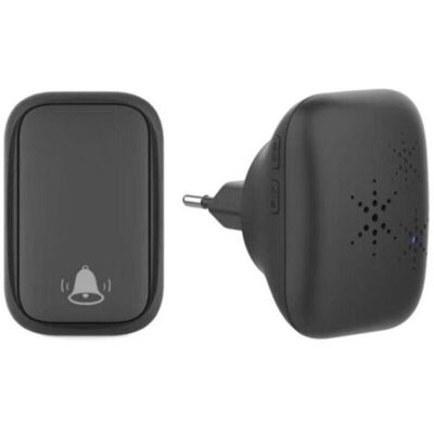 ABYSSE Sonnette Sans Fil Et Sans Pile Extérieur Étanche Ip 65 Neige Pluie Humidité,noir..debuns - Publicité ABYSSE Sonnette Sans Fil Et Sans Pile Extérieur Étanche Ip 65 Neige Pluie Humidité,noir..debuns - Publicité