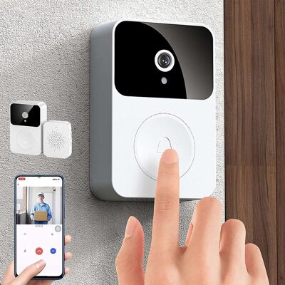 Sonnette Vidéo Intelligente Ring, Interphone Domestique Haute Définition-aquaforge - Publicité Sonnette Vidéo Intelligente Ring, Interphone Domestique Haute Définition-aquaforge - Publicité