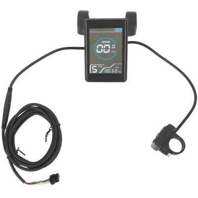 ABYSSE Panneau De Commande Lcd Couleur Multifonctionnel Étanche Abs Pour Vélo/scooter, Avec Connexion À Cinq Broches Et Écran Lcd Couleur, Pour Modification De Vélo/scooter. Publicité ABYSSE Panneau De Commande Lcd Couleur Multifonctionnel Étanche Abs Pour Vélo/scooter, Avec Connexion À Cinq Broches Et Écran Lcd Couleur, Pour Modification De Vélo/scooter. Publicité
