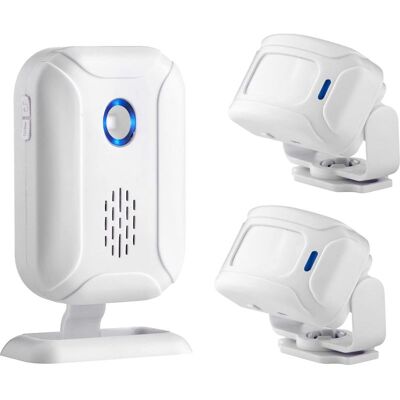 Vision Sonnette Avec Détecteur De Mouvement Pour Entreprise, Sonnette Commerciale, Système D'Alarme Pour Personnes Âgées Souffrant De Somnambulisme, Détecteur De Mouvement Pir Pour L'Intérieur De La Maison - Publicité Vision Sonnette Avec Détecteur De Mouvement Pour Entreprise, Sonnette Commerciale, Système D'Alarme Pour Personnes Âgées Souffrant De Somnambulisme, Détecteur De Mouvement Pir Pour L'Intérieur De La Maison - Publicité