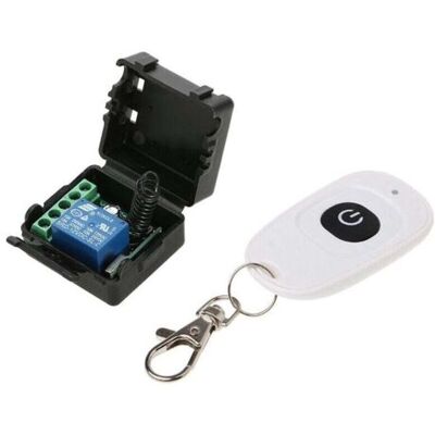 ABYSSE Smart Home 433mhz Dc 12v 1ch Telecommande Sans Fil Relais Recepteur Emetteur Telecommande Universelle Commutateur Module Et Emetteur Rf Telecommandes - Publicité ABYSSE Smart Home 433mhz Dc 12v 1ch Telecommande Sans Fil Relais Recepteur Emetteur Telecommande Universelle Commutateur Module Et Emetteur Rf Telecommandes - Publicité
