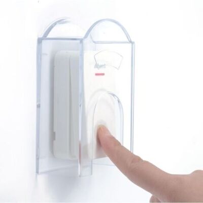 ABYSSE 2 Pièce Couvercle Extérieur Transparent Pour Sonnette De Porte Sans Fil, Plastique Étanche, Convient Pour Bouton De Sonnette, Sonnette Sans Fil, Kit De Sonnette Extérieure (14 X 9 X 4 Cm) - Publicité ABYSSE 2 Pièce Couvercle Extérieur Transparent Pour Sonnette De Porte Sans Fil, Plastique Étanche, Convient Pour Bouton De Sonnette, Sonnette Sans Fil, Kit De Sonnette Extérieure (14 X 9 X 4 Cm) - Publicité