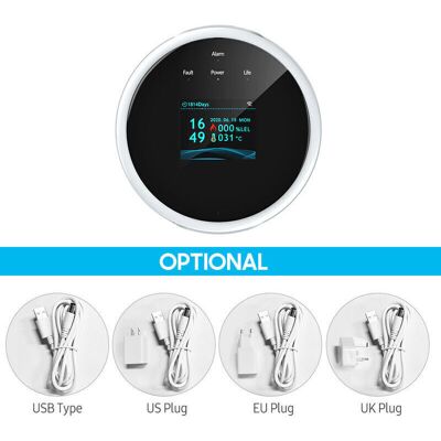 SANS MARQUE Détect De Fuite De Gaz Wifi Et Alarme Incendie Affichage Lcd Montage Mural App Contrle Smart Wi-fi Test De Gaz Naturel/l Alarme De Méthane Buzzer Avec Invite Vocale Sonore Et Lumineuse Pour - Publicité SANS MARQUE Détect De Fuite De Gaz Wifi Et Alarme Incendie Affichage Lcd Montage Mural App Contrle Smart Wi-fi Test De Gaz Naturel/l Alarme De Méthane Buzzer Avec Invite Vocale Sonore Et Lumineuse Pour - Publicité