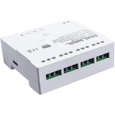 FLAMMKRAFT Module Relais De Commutation Intelligent Tuya 4 Canaux Avec Protocole Zigbee Et Contrôleur D'Éclairage 433 Mhz - Publicité FLAMMKRAFT Module Relais De Commutation Intelligent Tuya 4 Canaux Avec Protocole Zigbee Et Contrôleur D'Éclairage 433 Mhz - Publicité
