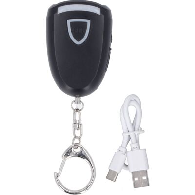 SJLERST Porte-clés D'Alarme Personnelle, Auto-défense, Sécurité D'Urgence, Rechargeable, Avec Lumière Led, Pour Fêtes, Promenades Nocturnes, Chien - Publicité SJLERST Porte-clés D'Alarme Personnelle, Auto-défense, Sécurité D'Urgence, Rechargeable, Avec Lumière Led, Pour Fêtes, Promenades Nocturnes, Chien - Publicité