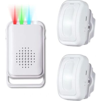 AQUAFORGE Alarme De Porte, Sonnette À Détecteur De Mouvement, Alarme D'Entrée Pour La Maison, Le Bureau Et Les Commerces, Surveillance De Sécurité Pour Les Personnes Âgées Et Les Jeunes Enfants Somnambules, Ala - Publicité AQUAFORGE Alarme De Porte, Sonnette À Détecteur De Mouvement, Alarme D'Entrée Pour La Maison, Le Bureau Et Les Commerces, Surveillance De Sécurité Pour Les Personnes Âgées Et Les Jeunes Enfants Somnambules, Ala - Publicité
