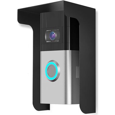 Vision Housse Étanche Et Antireflet Pour Sonnette Vidéo Blink/google Nest/arlo/eufy/kasa/ring/aosu/wyze/tapo/reolink, Housse Métallique Résistante Aux Intempéries, 2 Pièces - Publicité Vision Housse Étanche Et Antireflet Pour Sonnette Vidéo Blink/google Nest/arlo/eufy/kasa/ring/aosu/wyze/tapo/reolink, Housse Métallique Résistante Aux Intempéries, 2 Pièces - Publicité