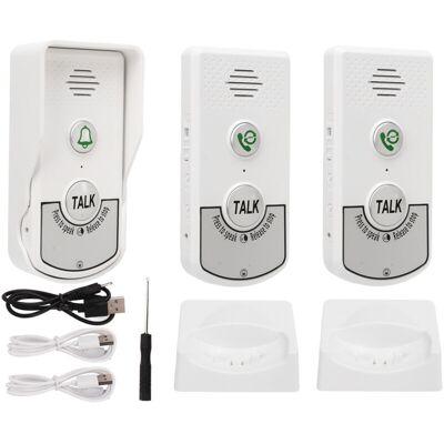 OEM Councilles Interphones Sans Fil Excellente Puce 1000m Distance Intelligent Vocation Blanche Pour Les Maisons-crezuo - Publicité OEM Councilles Interphones Sans Fil Excellente Puce 1000m Distance Intelligent Vocation Blanche Pour Les Maisons-crezuo - Publicité