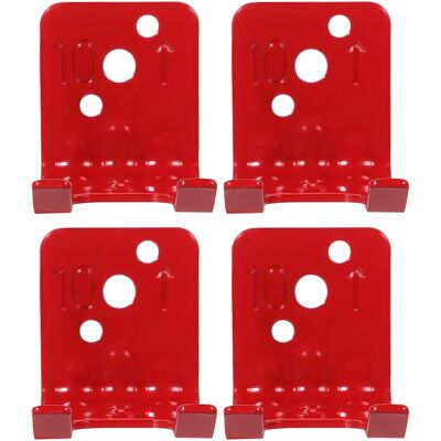 PUNNYB Mural Pour Extincteur Crochet Robuste En Fer Rouge 2 5 Cm - Publicité PUNNYB Mural Pour Extincteur Crochet Robuste En Fer Rouge 2 5 Cm - Publicité