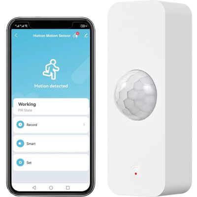 Vision Détecteur De Mouvement Wifi (1 Pièce), Détecteur De Mouvement Intelligent Pour La Sécurité Domestique, Application De Surveillance À Distance, Compatible Avec Les Commandes Vocales Alexa. Publicité Vision Détecteur De Mouvement Wifi (1 Pièce), Détecteur De Mouvement Intelligent Pour La Sécurité Domestique, Application De Surveillance À Distance, Compatible Avec Les Commandes Vocales Alexa. Publicité