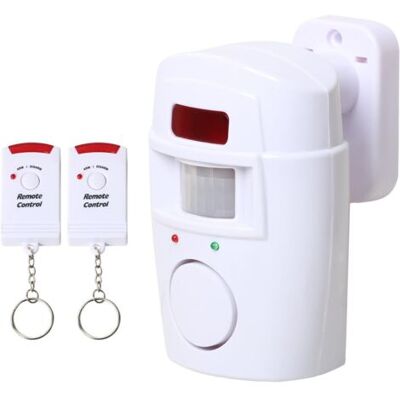 OEM Alarme De Détection De Mouvement Sans Fil Pour Abri De Jardin - Sécurité À Domicile - Alimenté Par Batterie - Pour Garages D'Été, Caravanes - Système D'Alarme - Avec 2 X Télécommande - Publicité OEM Alarme De Détection De Mouvement Sans Fil Pour Abri De Jardin - Sécurité À Domicile - Alimenté Par Batterie - Pour Garages D'Été, Caravanes - Système D'Alarme - Avec 2 X Télécommande - Publicité