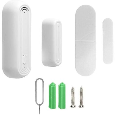 MIXHOME Capteur D'Alarme Sans Fil Et Intelligent Pour Portes Et Fenêtres, Contacteur D'Ouverture De Porte, Alarme Antivol Pour La Sécurité De La Maison - Publicité MIXHOME Capteur D'Alarme Sans Fil Et Intelligent Pour Portes Et Fenêtres, Contacteur D'Ouverture De Porte, Alarme Antivol Pour La Sécurité De La Maison - Publicité