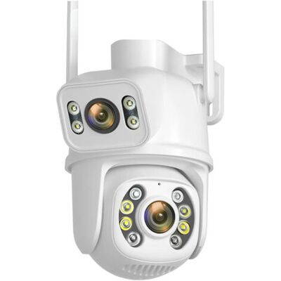 ABYSSE Caméra Ptz Wifi 8mp, 4k, Double Écran, Détection Humaine, Suivi Automatique, Sans Fil, Pour L'Extérieur, Avec Application Icsee - Publicité ABYSSE Caméra Ptz Wifi 8mp, 4k, Double Écran, Détection Humaine, Suivi Automatique, Sans Fil, Pour L'Extérieur, Avec Application Icsee - Publicité