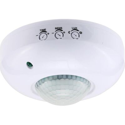 Vision Capteur De Présence Au Plafond, Détecteur De Mouvement Pir 220-240 V, Interrupteur De Détection De Mouvement Haute Sensibilité, Portée De Détection À 360° Jusqu'à 6 M - Publicité Vision Capteur De Présence Au Plafond, Détecteur De Mouvement Pir 220-240 V, Interrupteur De Détection De Mouvement Haute Sensibilité, Portée De Détection À 360° Jusqu'à 6 M - Publicité