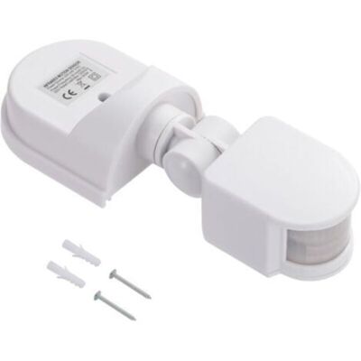 Vision Détecteur De Mouvement Infrarouge Pir (1 Pièce) 110-240 V Ca, Interrupteur D'Éclairage Extérieur Étanche Ip44 Avec Un Angle De Détection De 180° - Publicité Vision Détecteur De Mouvement Infrarouge Pir (1 Pièce) 110-240 V Ca, Interrupteur D'Éclairage Extérieur Étanche Ip44 Avec Un Angle De Détection De 180° - Publicité