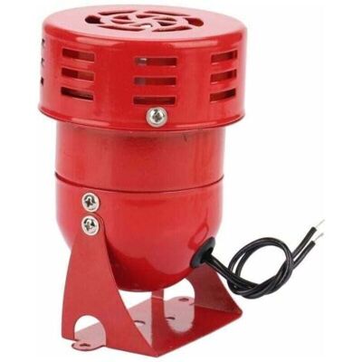 ABYSSE Buzzer Siren 220v Haute Puissance Mini Alarme De Moteur En Métal Rouge Bruit Industriel Électrique Garde Contre Le Vol Ms 190 - Publicité ABYSSE Buzzer Siren 220v Haute Puissance Mini Alarme De Moteur En Métal Rouge Bruit Industriel Électrique Garde Contre Le Vol Ms 190 - Publicité