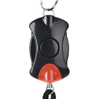 ENLENK Alarme Personnelle, Anti Agression Porte-clés - 125db Alarme De Poche De Sécurité D'Urgence Avec Lumière Led - Avertisseur De Prévention Pour Les Femmes Et Enfants (noir) - Publicité ENLENK Alarme Personnelle, Anti Agression Porte-clés - 125db Alarme De Poche De Sécurité D'Urgence Avec Lumière Led - Avertisseur De Prévention Pour Les Femmes Et Enfants (noir) - Publicité