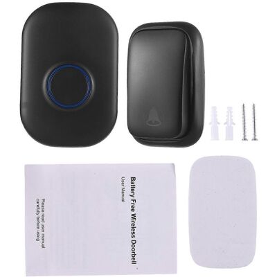 FLAMMKRAFT Sonnette Sans Fil Étanche Ip44, Portée De 200 M, Kit Portable Avec 32 Mélodies. Publicité FLAMMKRAFT Sonnette Sans Fil Étanche Ip44, Portée De 200 M, Kit Portable Avec 32 Mélodies. Publicité