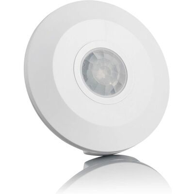 MOXIE Détecteur De Mouvement Intérieur, Montage En Saillie, Programmable, Capteur Infrarouge, Portée 6m/360°, Led Adapté - Publicité MOXIE Détecteur De Mouvement Intérieur, Montage En Saillie, Programmable, Capteur Infrarouge, Portée 6m/360°, Led Adapté - Publicité