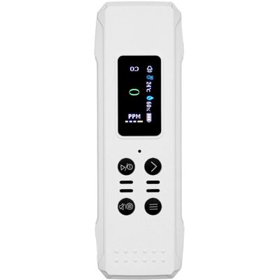 Scotch Détecteur De Monoxyde De Carbone 3 En 1, Portable, Mini Moniteur De Qualité De L’air 0-1000ppm, Avec Cordon, Alarme, Capteur Température Et Humidité, Batterie Intégrée 800mah, Pour Sous-sol, Voyage, C - Publicité Scotch Détecteur De Monoxyde De Carbone 3 En 1, Portable, Mini Moniteur De Qualité De L’air 0-1000ppm, Avec Cordon, Alarme, Capteur Température Et Humidité, Batterie Intégrée 800mah, Pour Sous-sol, Voyage, C - Publicité