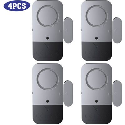 SANS MARQUE Capt D'Alarme De Fenêtre De Porte Capt De Porte Sans Fil Alarme Antivol Compatible Avec L'Hte D'Alarme Pour Système D'Alarme De Sécurité Domotique Intelligent Ensemble De Quatre Pièces - Publicité SANS MARQUE Capt D'Alarme De Fenêtre De Porte Capt De Porte Sans Fil Alarme Antivol Compatible Avec L'Hte D'Alarme Pour Système D'Alarme De Sécurité Domotique Intelligent Ensemble De Quatre Pièces - Publicité
